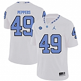 North Carolina Tar Heels 49 White Peppers Blue College Football Jersey Dzhi,baseball caps,new era cap wholesale,wholesale hats